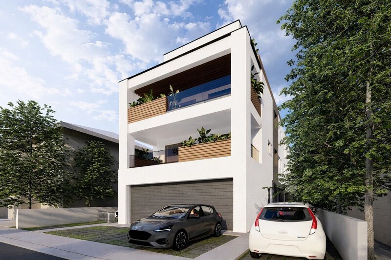 Cartierul Militari, 4 camere cu terasa de 22 mp, 3 bai, etaj 2/3, finisat modern, comision 0%.